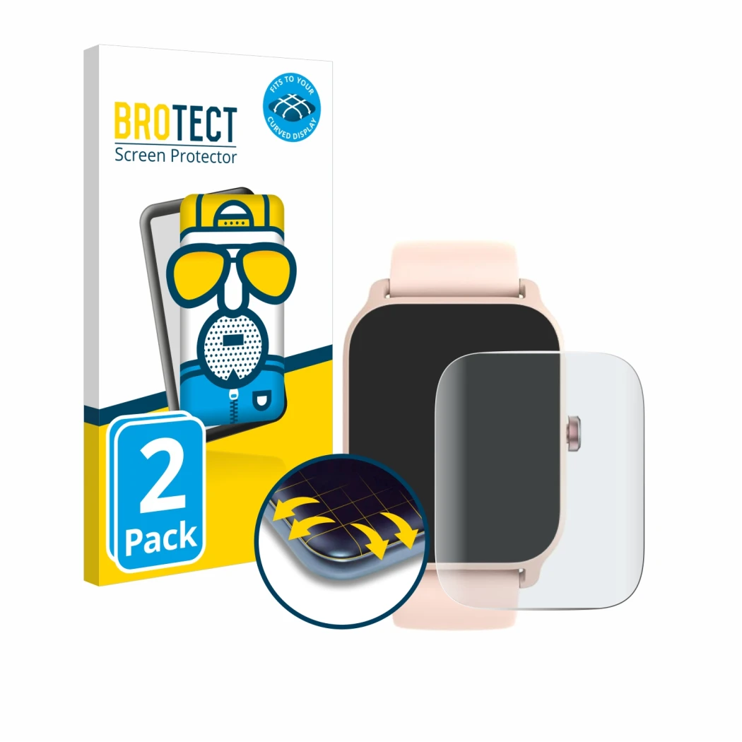 Face avant d’un emballage produit avec le logo de la marque BROTECT. À côté, l’appareil IFMDA IDW13 1.8