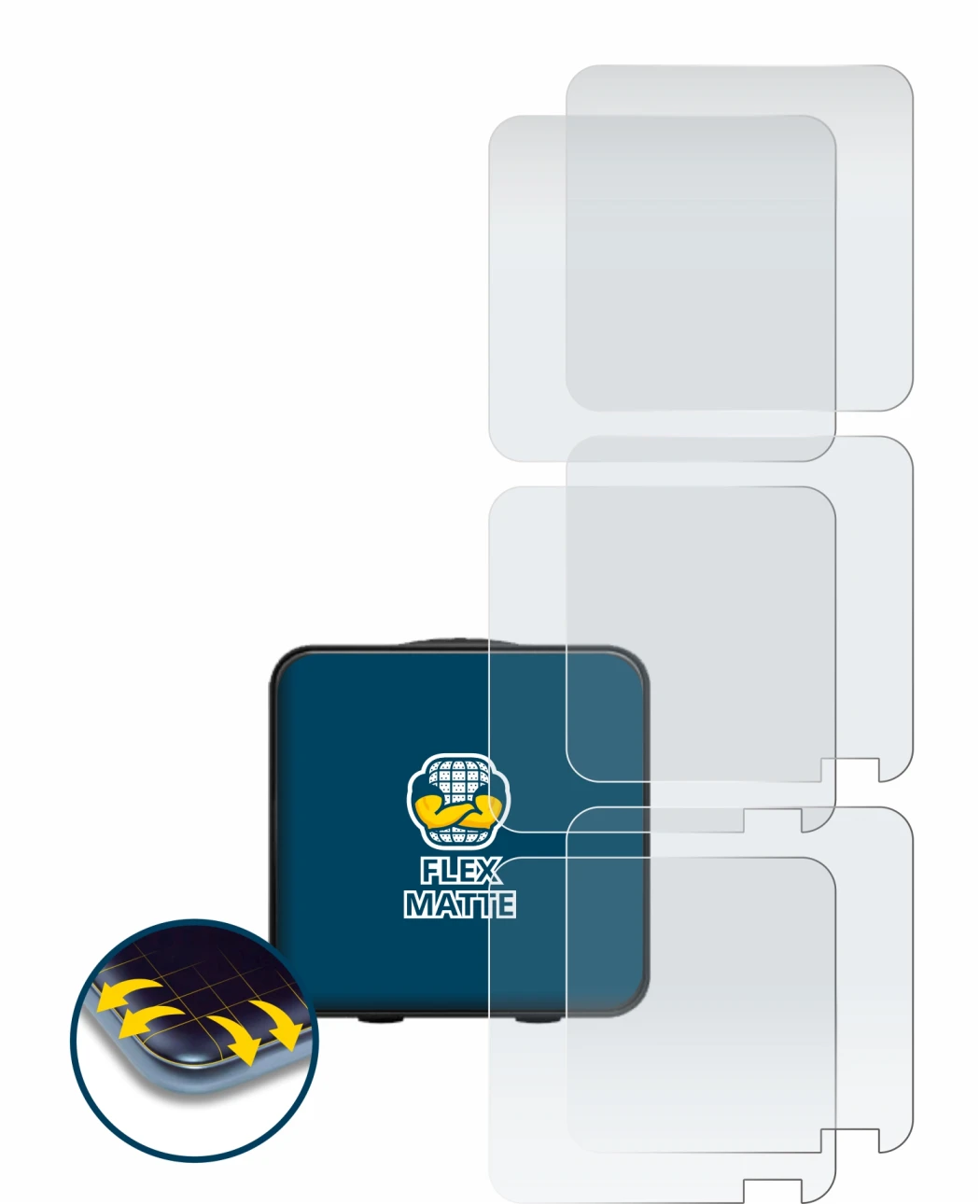 Image de l'appareil Rode Wireless Pro avec une grande variété de protections d'écran.