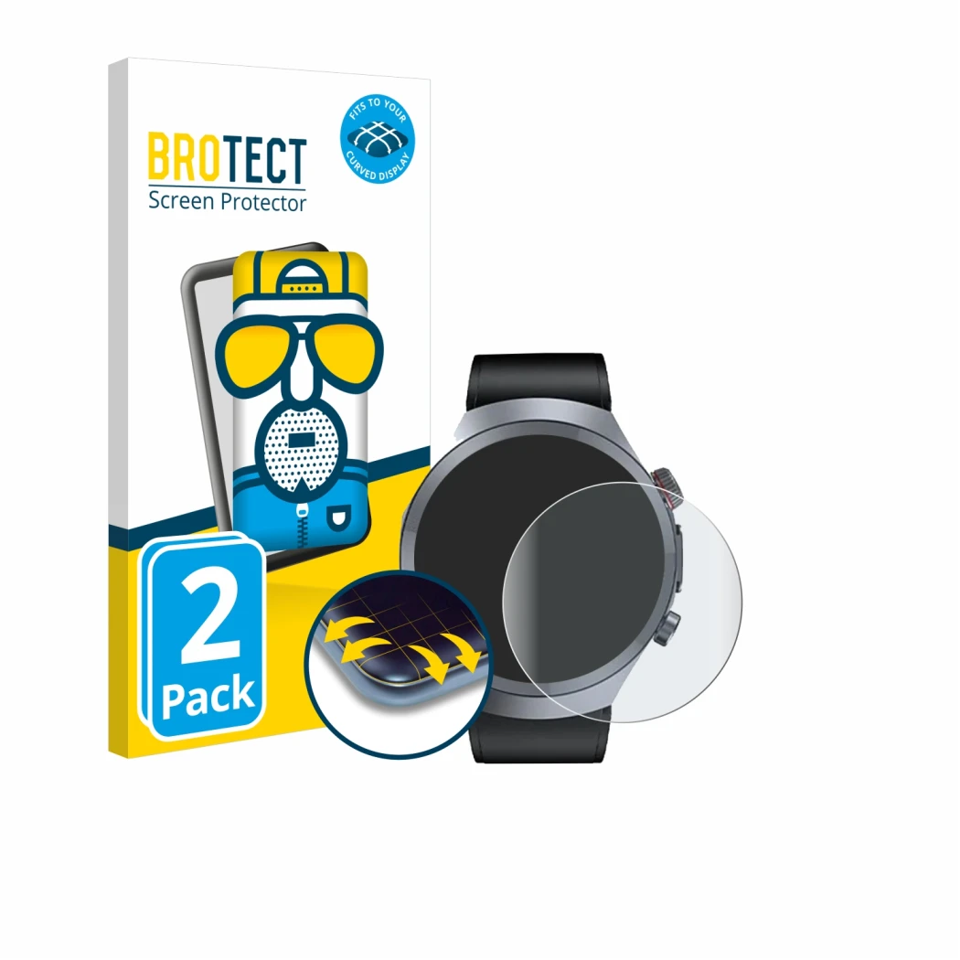 Face avant d’un emballage produit avec le logo de la marque BROTECT. À côté, l’appareil Knauermann Pro 3 Plus 2025 est représe