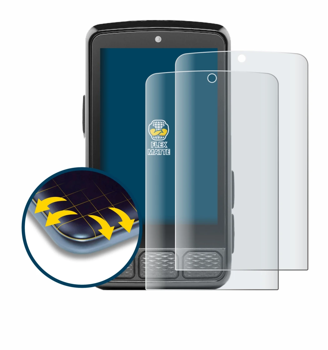 Image de l'appareil Wahoo Elemnt Roam 3 avec une grande variété de protections d'écran.