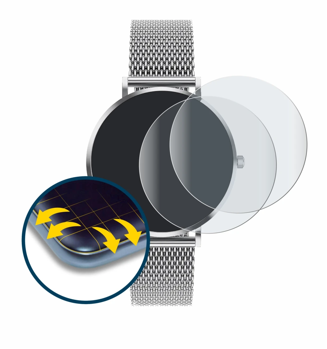 Image de l'appareil Pireware Amory 5 Mini avec une grande variété de protections d'écran.