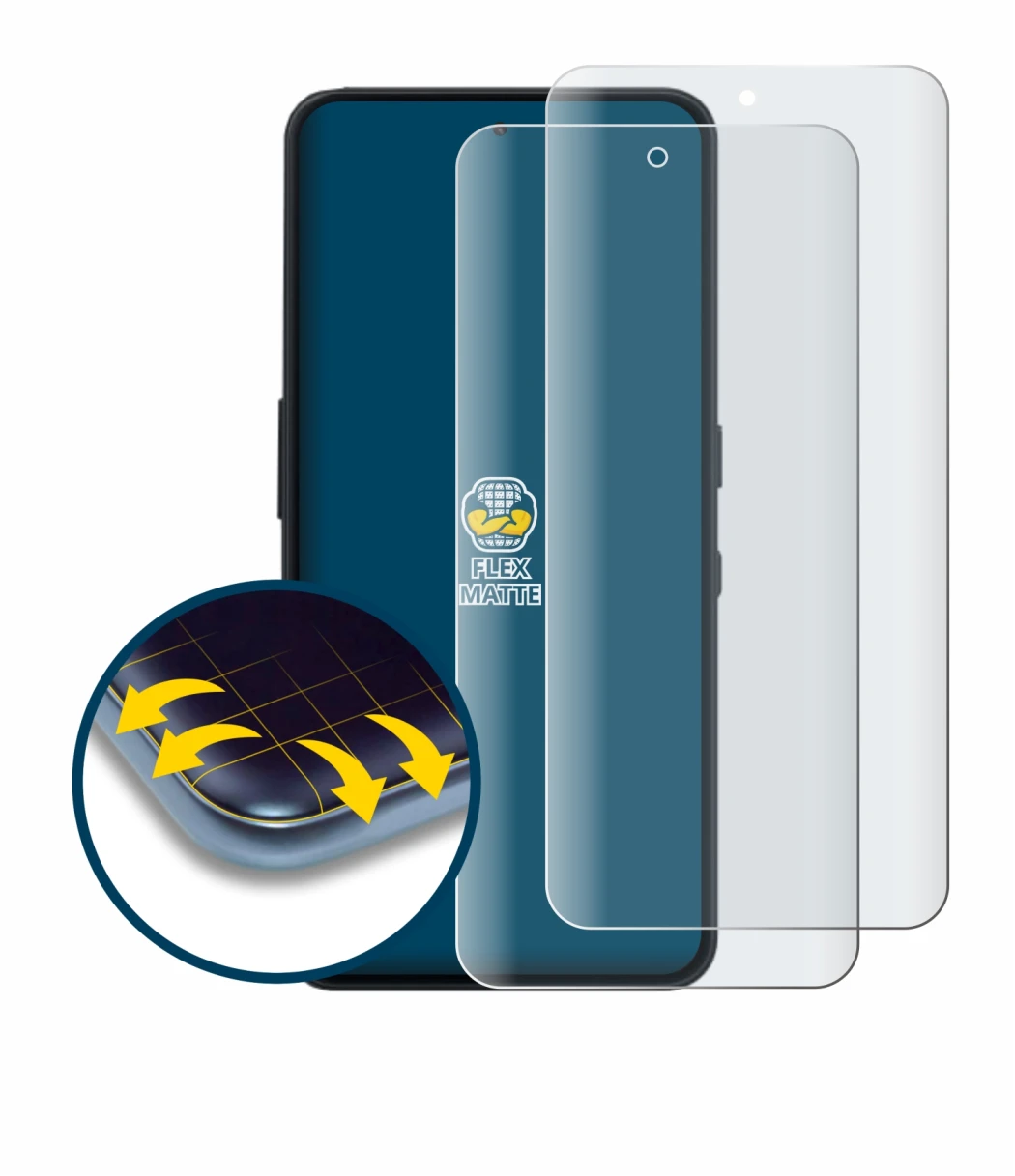 Image de l'appareil Nothing Phone (3a) Lite avec une grande variété de protections d'écran.
