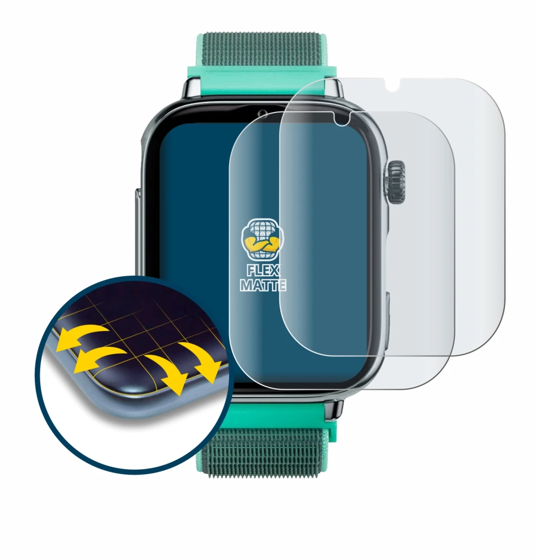 Image de l'appareil SaveFamily SaveWatch Plus 2 avec une grande variété de protections d'écran.