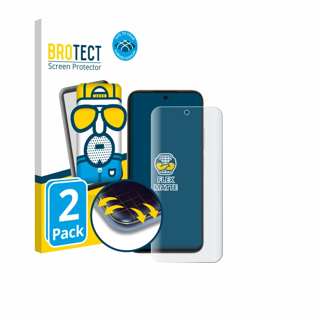 Face avant d’un emballage produit avec le logo de la marque BROTECT. À côté, l’appareil Oppo A6 est représenté avec la protect