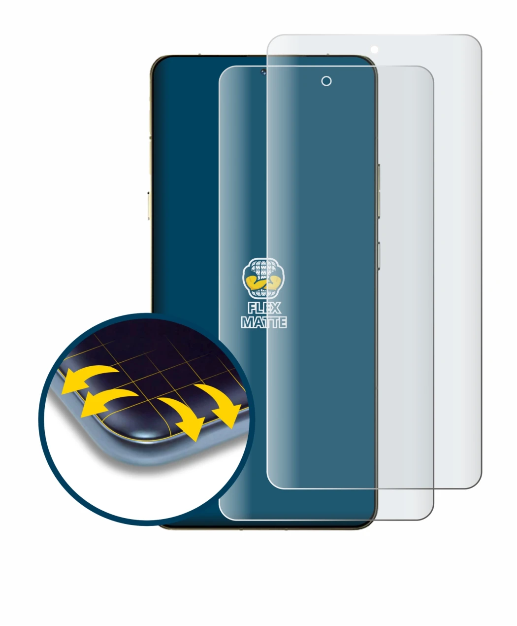 Image de l'appareil Motorola Signature 165 avec une grande variété de protections d'écran.