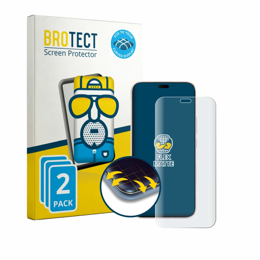 Face avant d’un emballage produit avec le logo de la marque BROTECT. À côté, l’appareil Honor 600 Lite est représenté avec la