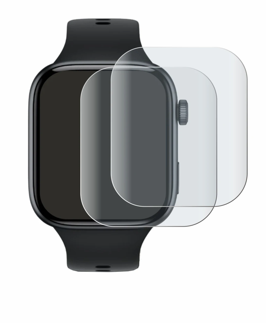 Image de l'appareil Honor Watch X5i avec une grande variété de protections d'écran.