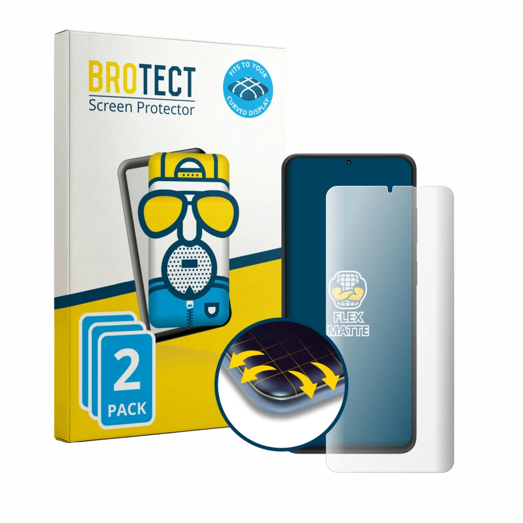 Face avant d’un emballage produit avec le logo de la marque BROTECT. À côté, l’appareil Neow Safe est représenté avec la prote