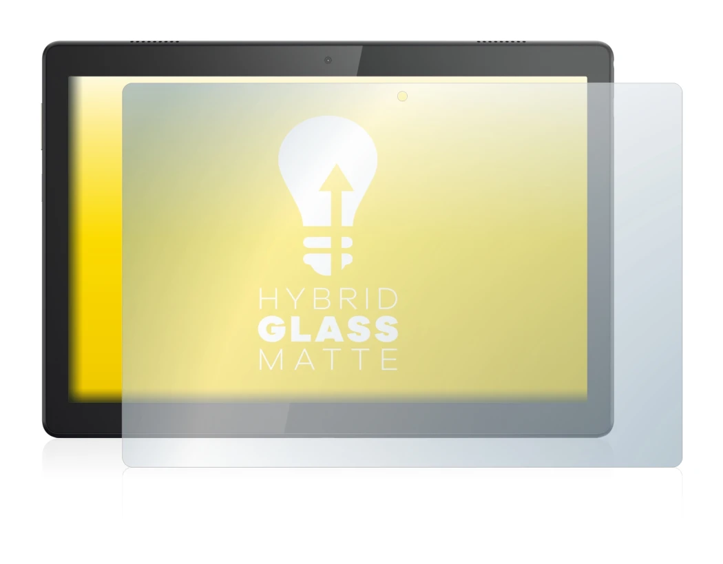 Image de l'appareil Lenovo Tab M10 TB-X605F avec une grande variété de protections d'écran.