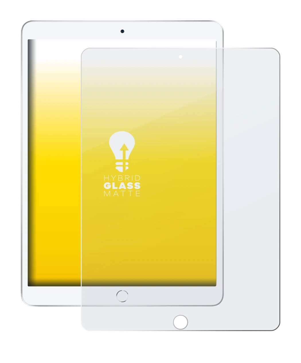 Image de l'appareil Apple iPad Air 2019 (3ème Gen.) avec une grande variété de protections d'écran.