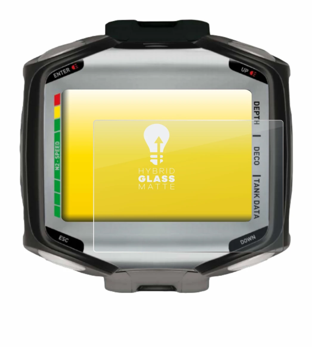 Image de l'appareil Mares Quad avec une grande variété de protections d'écran.