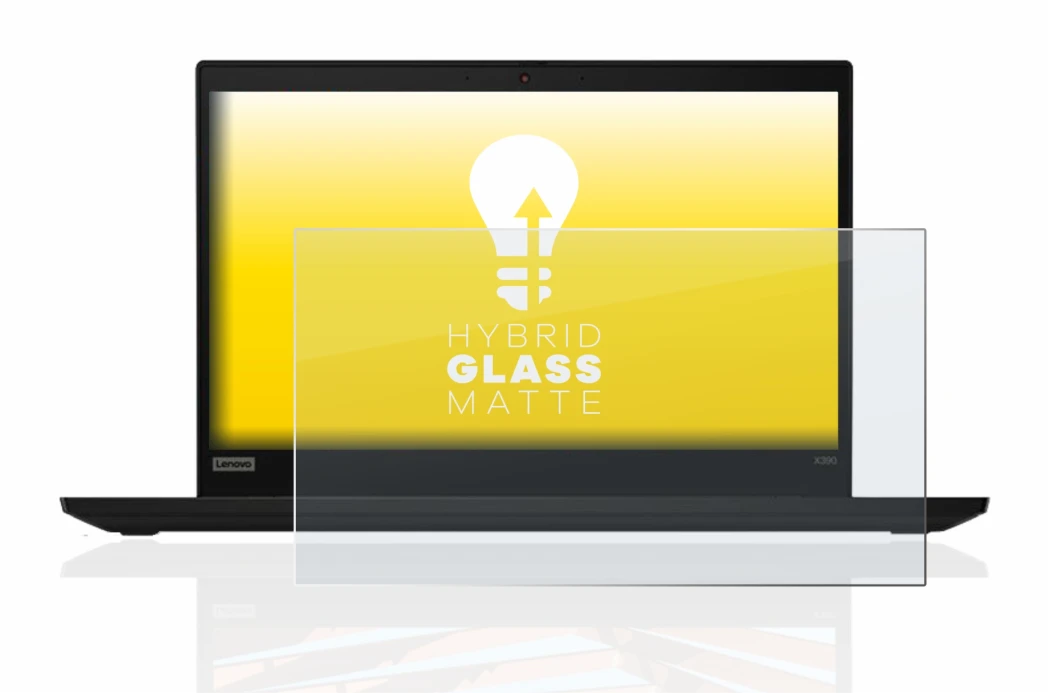 Image de l'appareil Lenovo ThinkPad X390 Non-Touch avec une grande variété de protections d'écran.