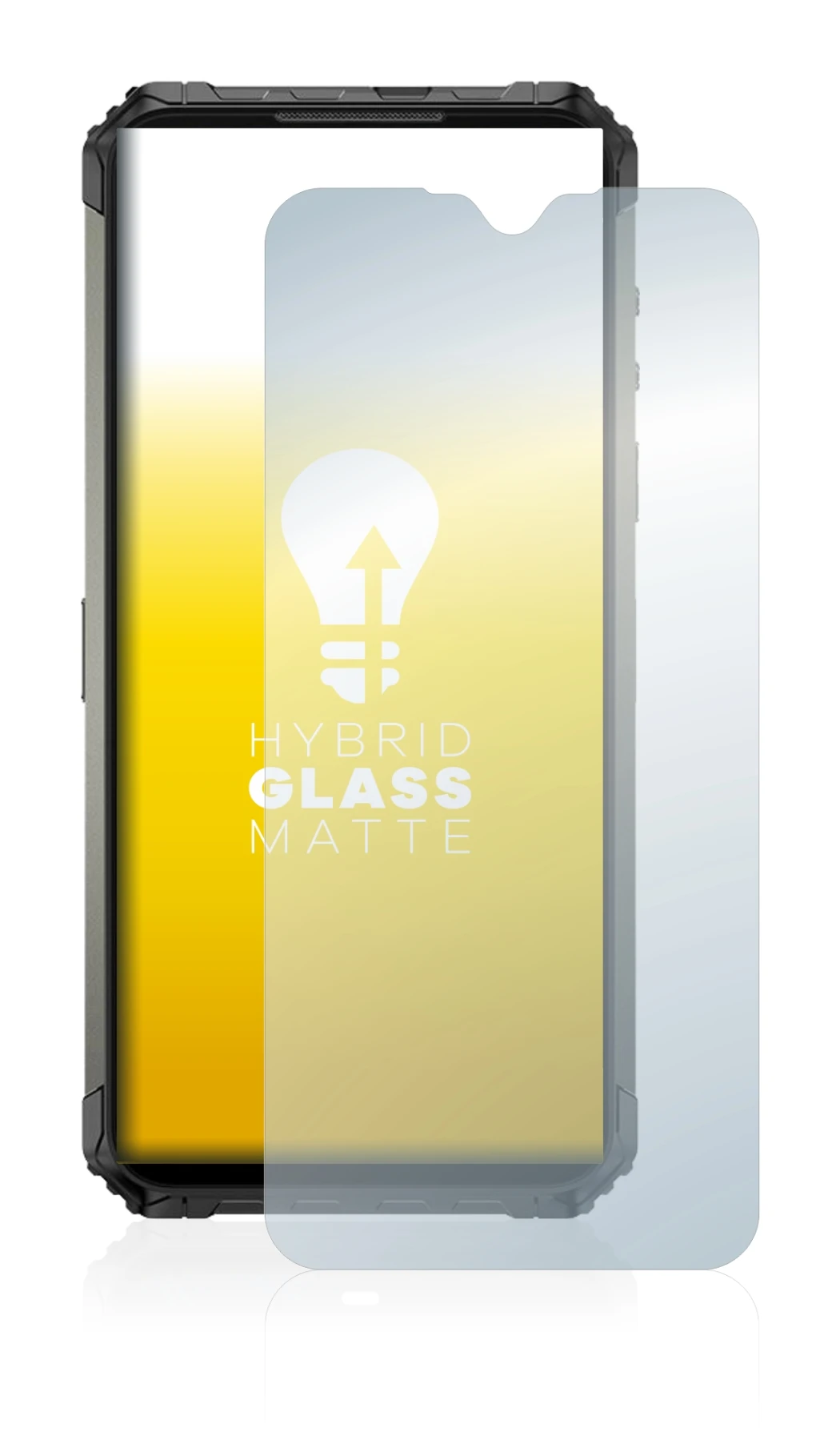 Image de l'appareil Ulefone Armor 7 avec une grande variété de protections d'écran.