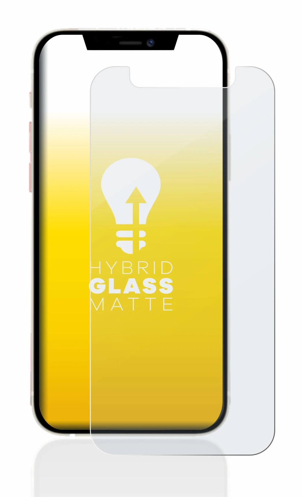 Image de l'appareil Apple iPhone 12 mini avec une grande variété de protections d'écran.