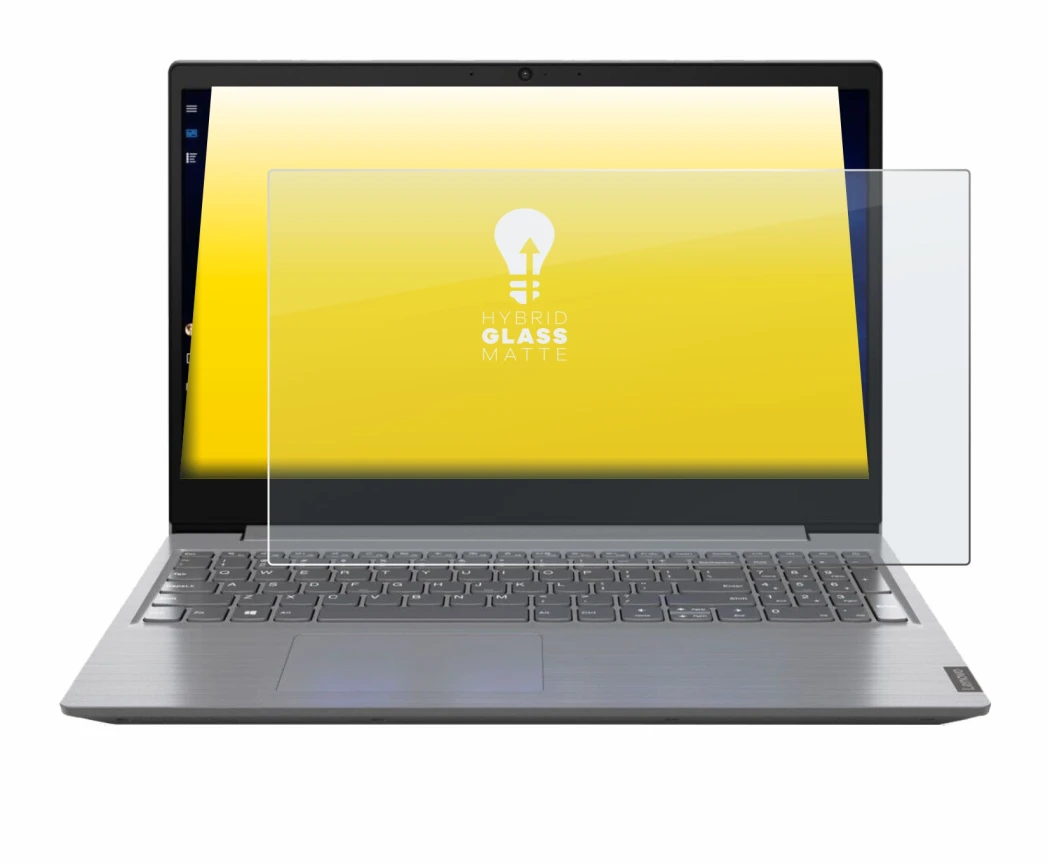 Image de l'appareil Lenovo V15 82C70005GE avec une grande variété de protections d'écran.