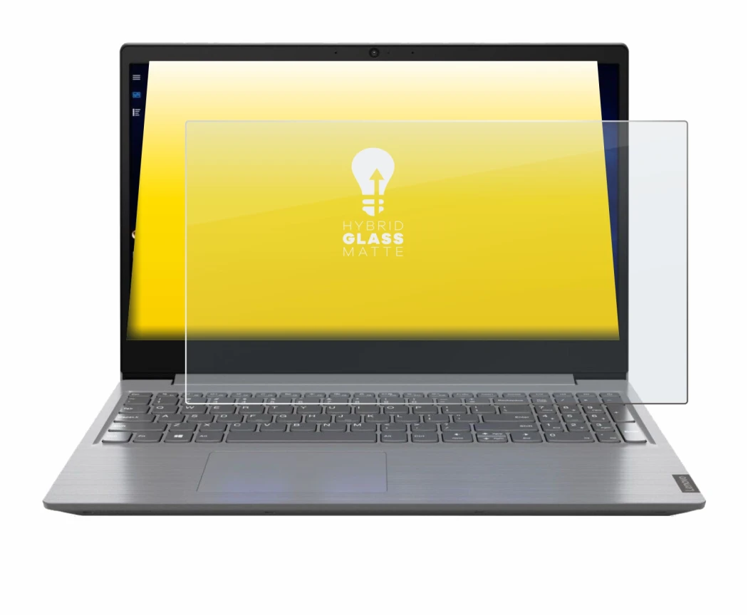 Image de l'appareil Lenovo V15 82C500G4GE avec une grande variété de protections d'écran.