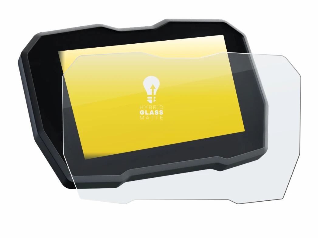 Image de l'appareil Ducati Multistrada V4 2021+ avec une grande variété de protections d'écran.