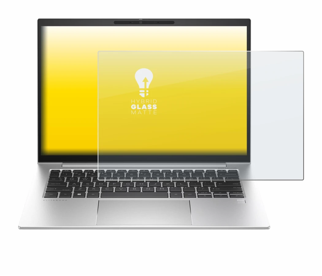 Image de l'appareil HP EliteBook 840 G10 avec une grande variété de protections d'écran.