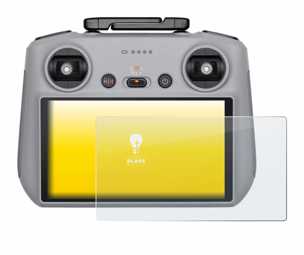 Image de l'appareil DJI RC 2 avec une grande variété de protections d'écran.
