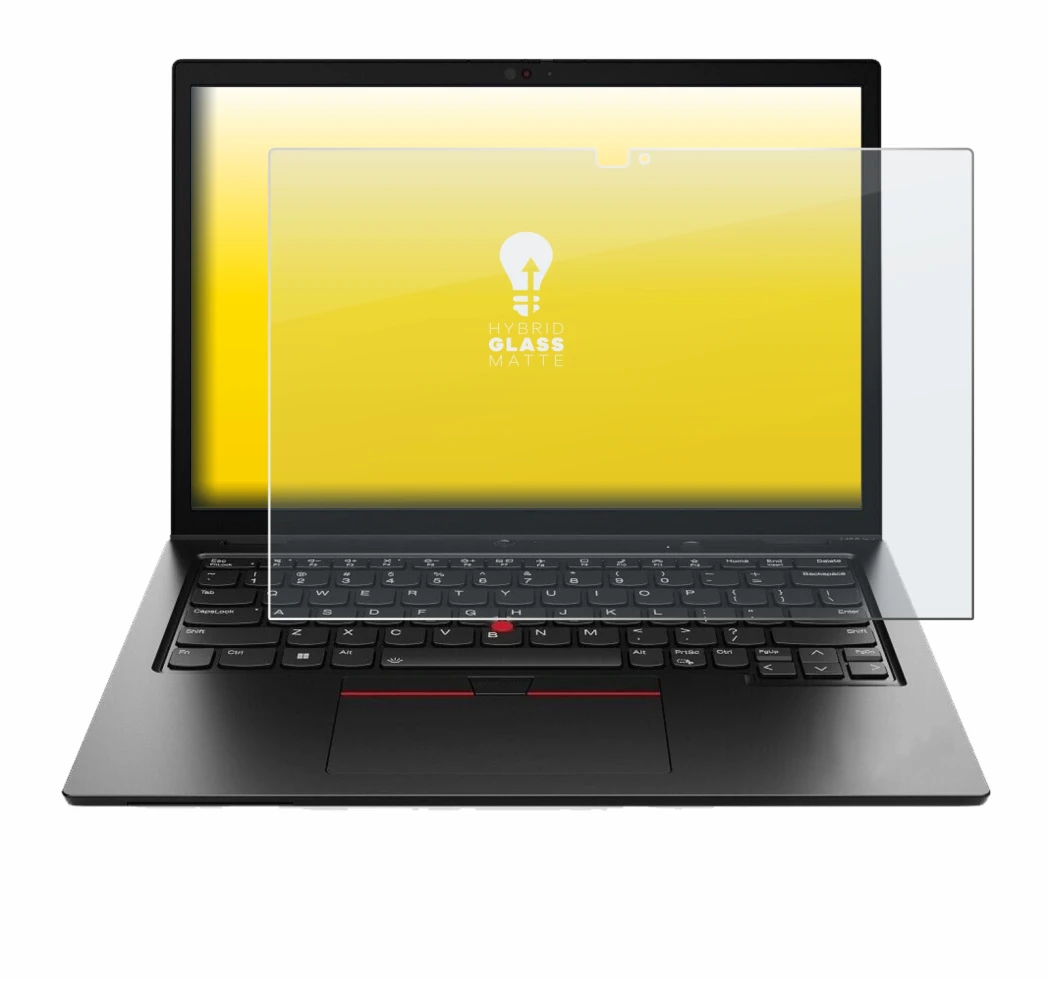 Image de l'appareil Lenovo ThinkPad L13 2-in-1 Gen 5 avec une grande variété de protections d'écran.