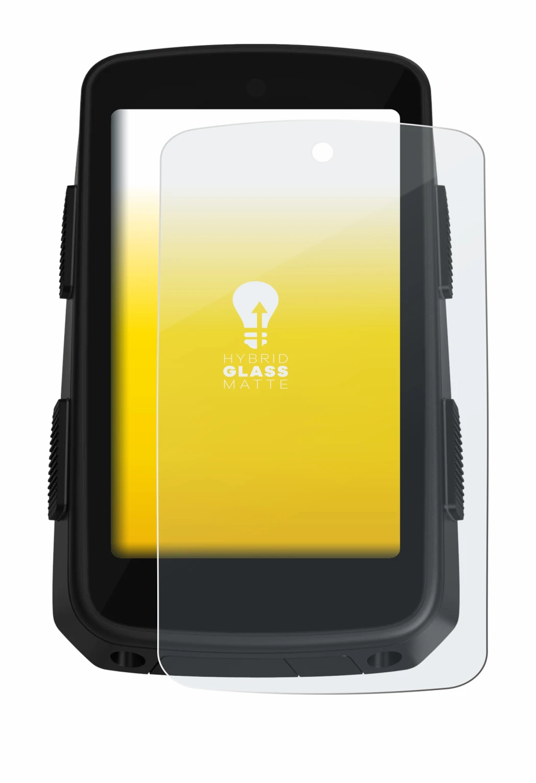 Image de l'appareil Hammerhead Karoo 3 avec une grande variété de protections d'écran.