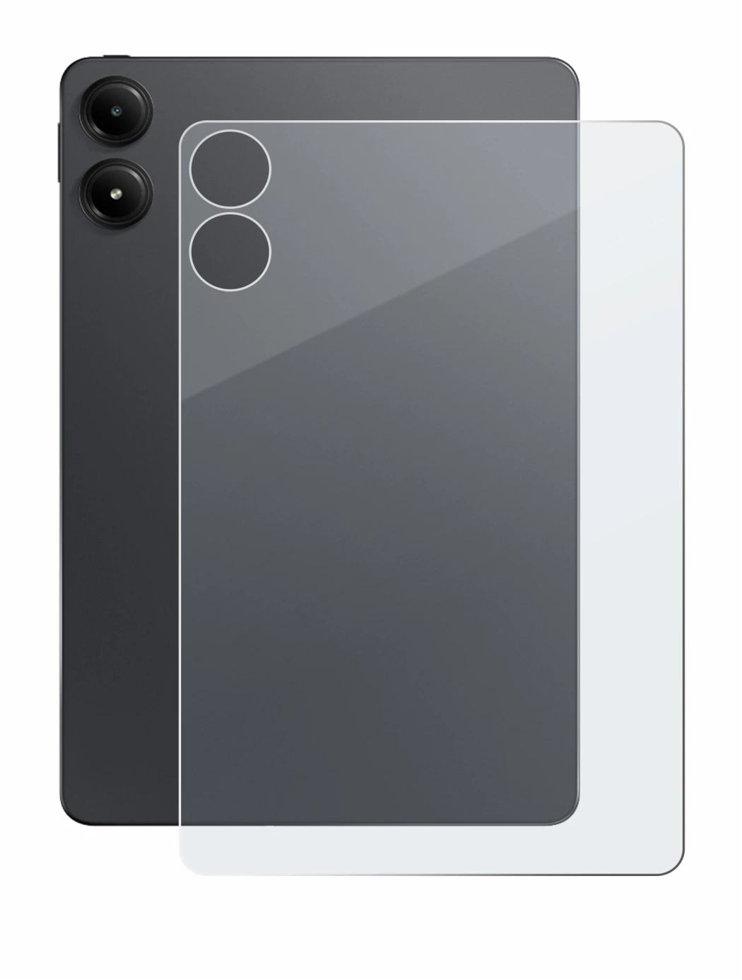 Image de l'appareil Xiaomi Redmi Pad Pro (Arrière) avec une grande variété de protections d'écran.