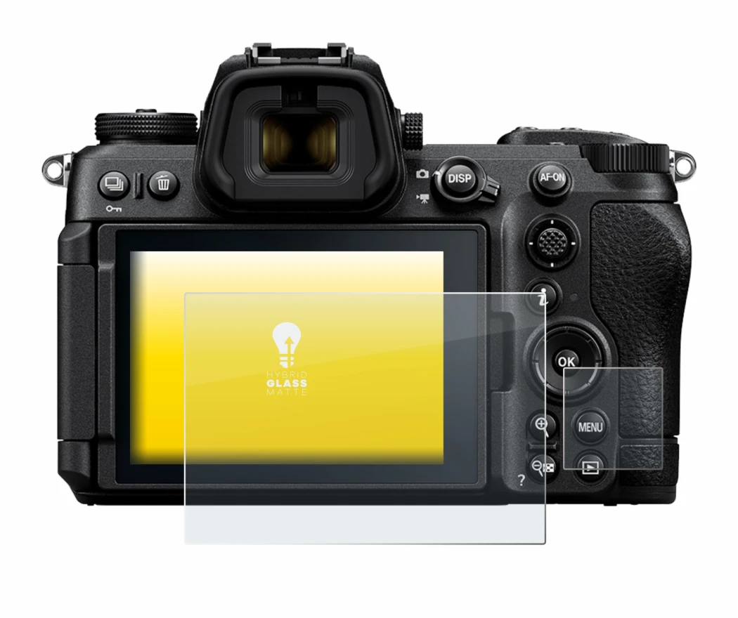 Image de l'appareil Nikon Z6 III avec une grande variété de protections d'écran.