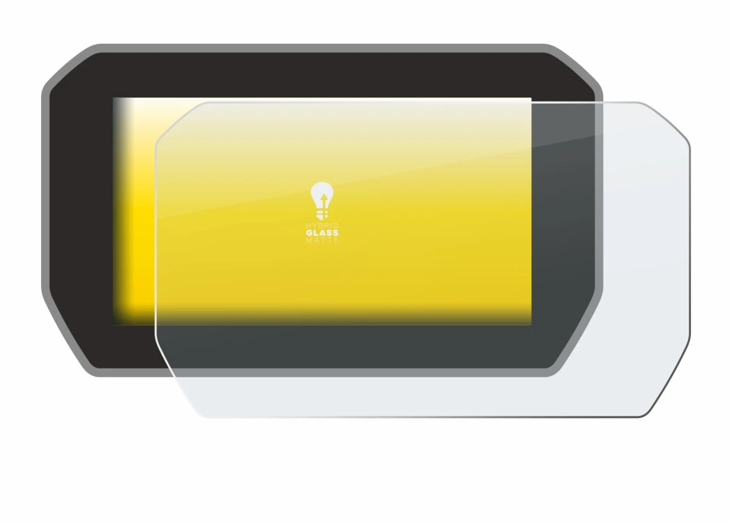 Image de l'appareil Ducati V4 Rally (2024) avec une grande variété de protections d'écran.