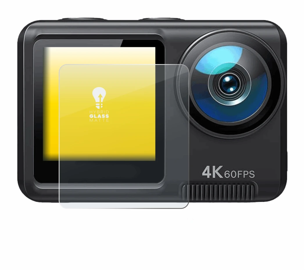 Image de l'appareil Wolfang GA420 avec une grande variété de protections d'écran.