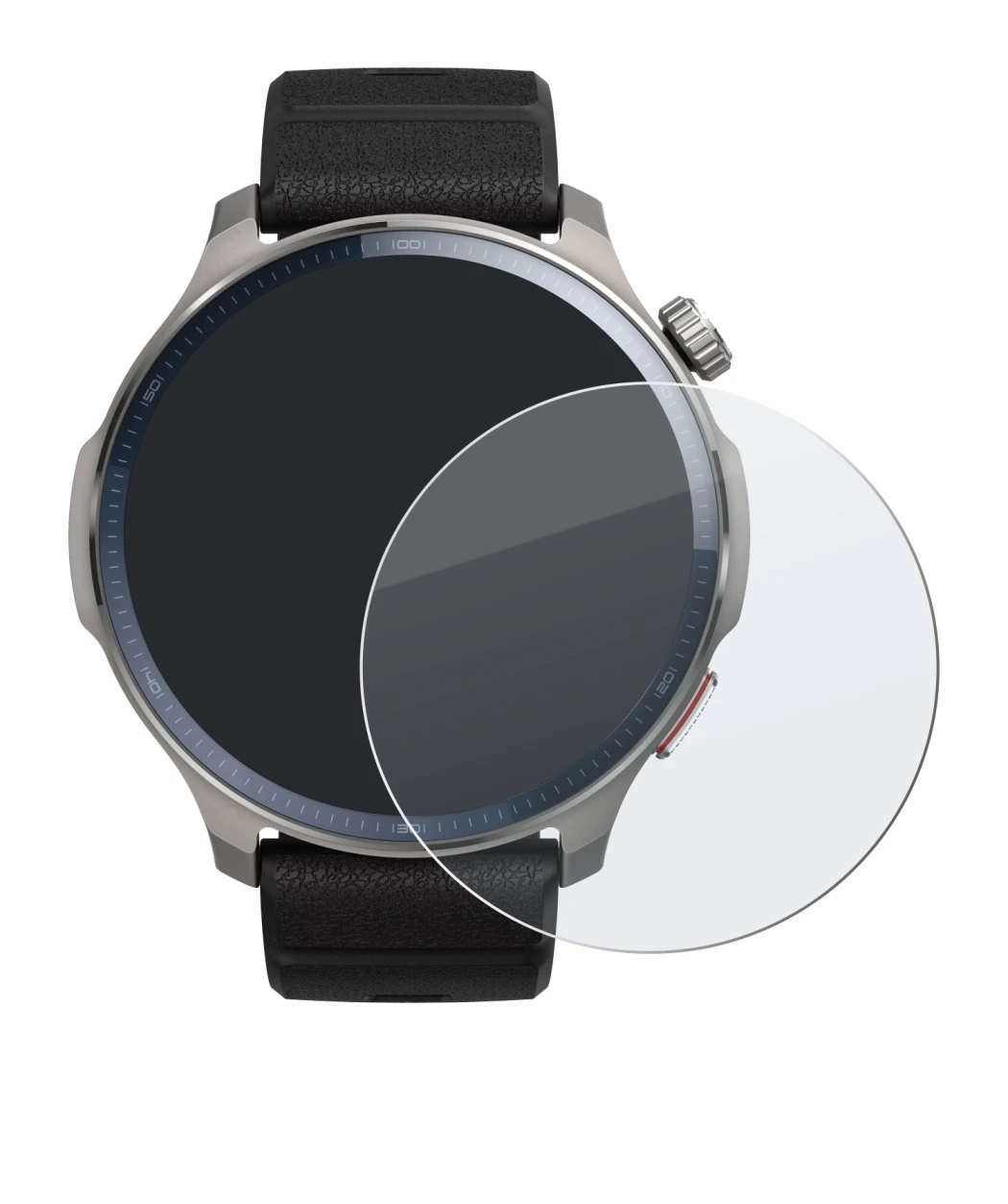 Image de l'appareil Huami Amazfit Balance 2 avec une grande variété de protections d'écran.