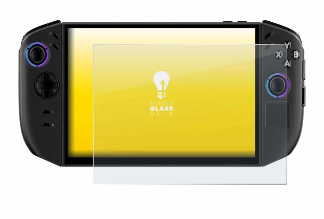 Image de l'appareil Lenovo Legion Go Gen 2 avec une grande variété de protections d'écran.