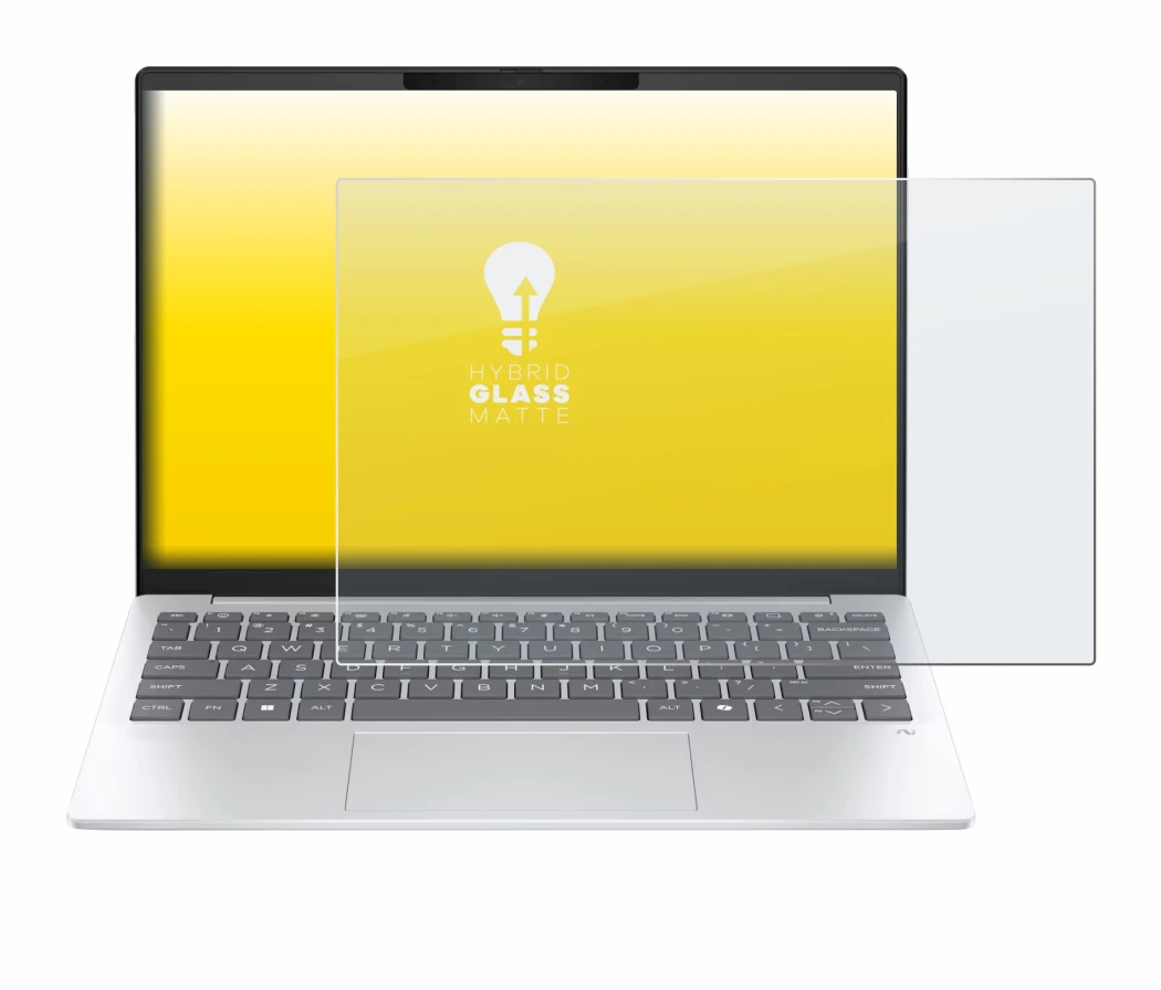 Image de l'appareil HP OmniBook 7 Aero 13 avec une grande variété de protections d'écran.