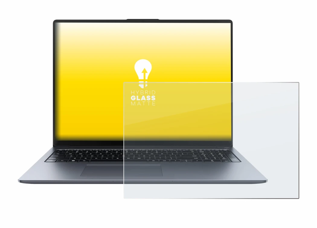 Image de l'appareil Huawei MateBook D 16 2024 avec une grande variété de protections d'écran.