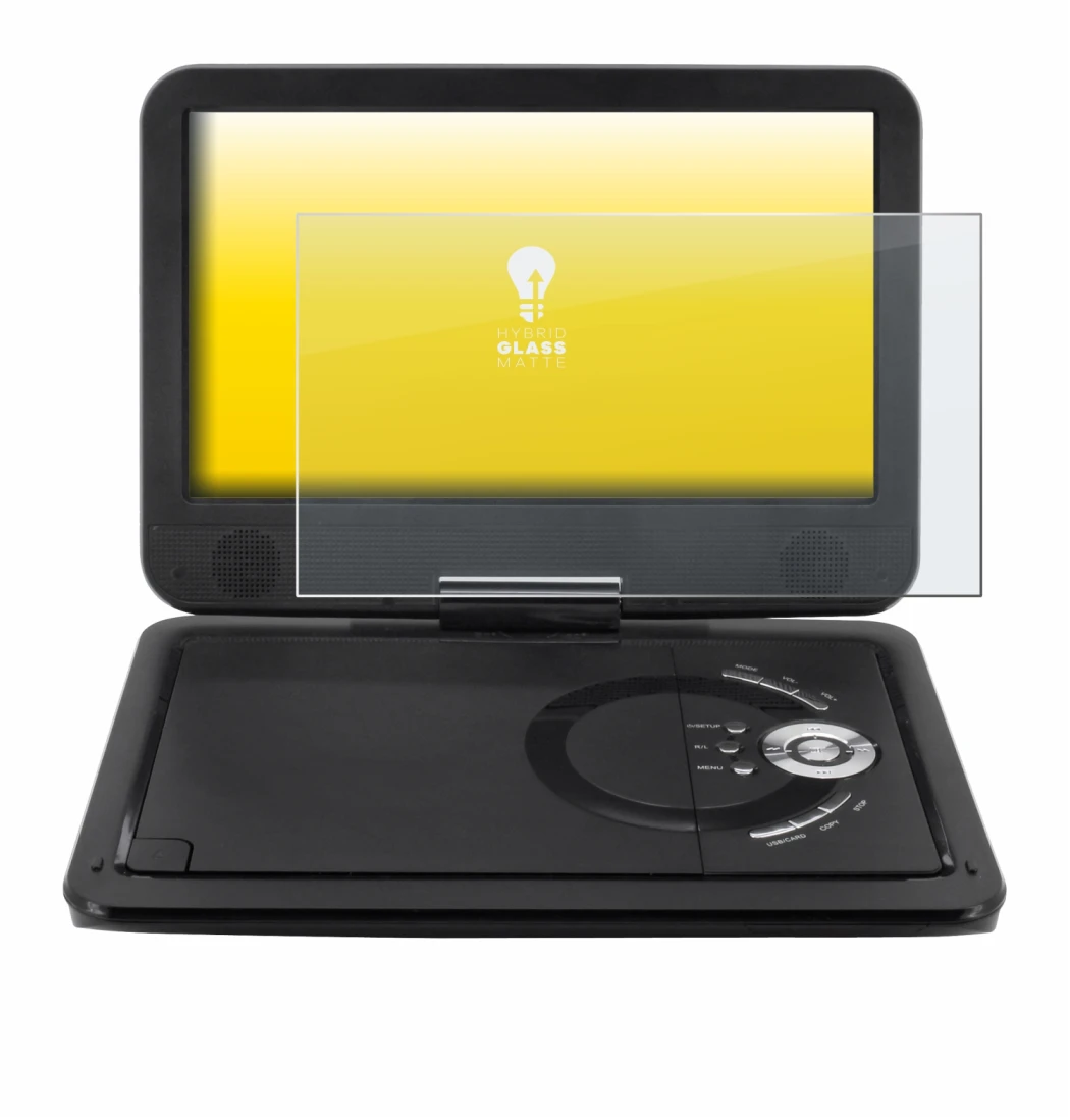 Image de l'appareil Soundmaster PDB1910SW DVD Player avec une grande variété de protections d'écran.