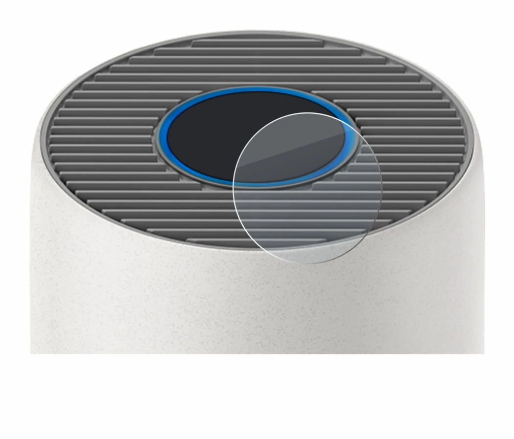 Image de l'appareil Philips 2000i Series AC2939 avec une grande variété de protections d'écran.