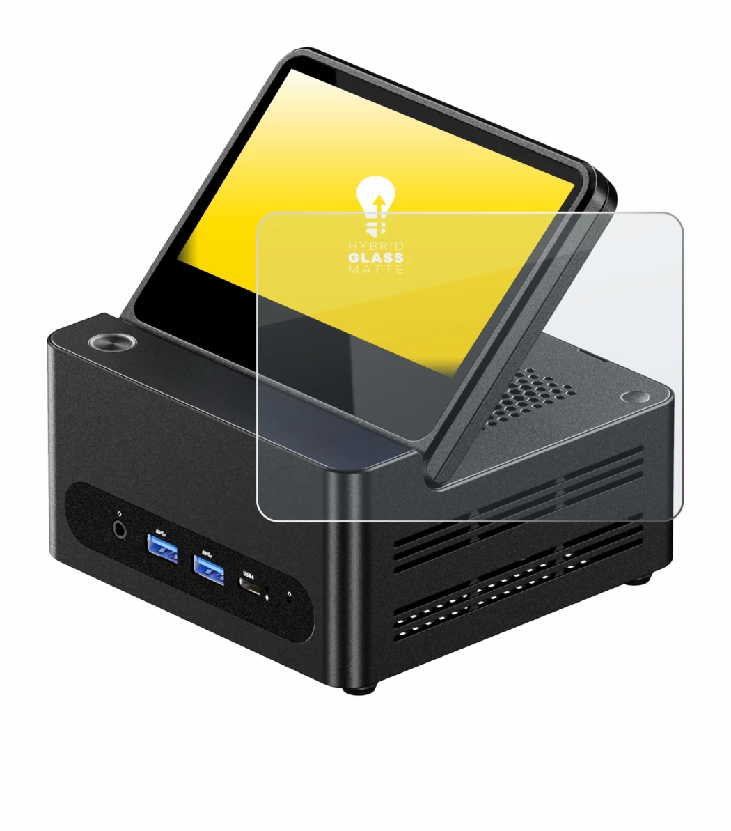 Image de l'appareil AOOSTAR ‎G-FLIP H255 avec une grande variété de protections d'écran.