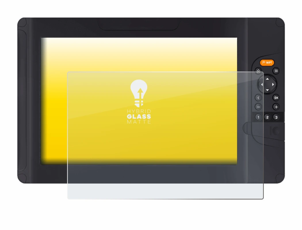 Image de l'appareil Raymarine Element 12 HV avec une grande variété de protections d'écran.