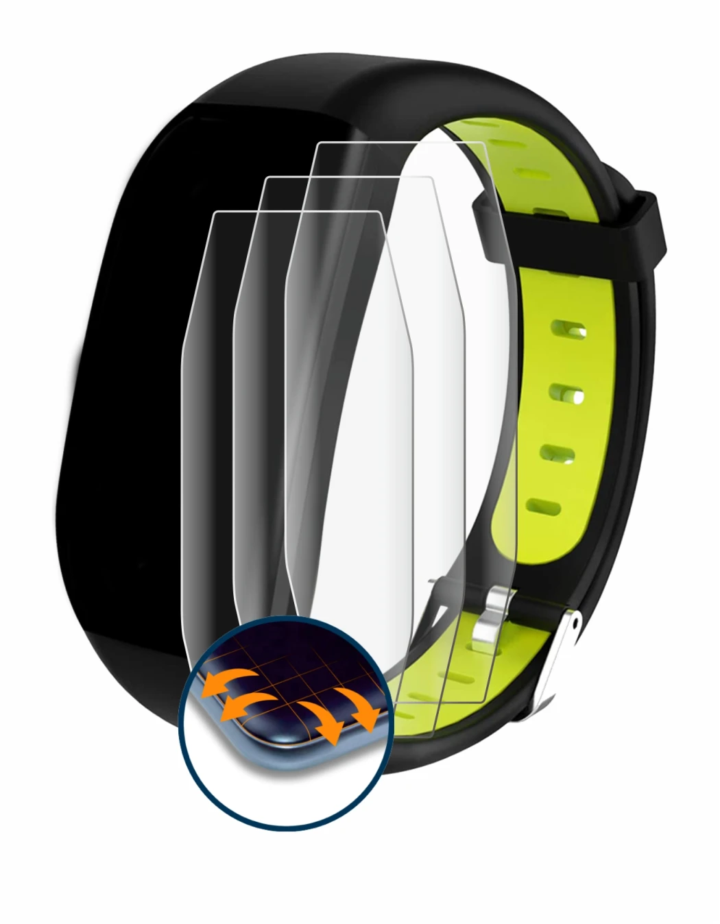 Image de l'appareil Tipmant B07X1H7W5J avec une grande variété de protections d'écran.