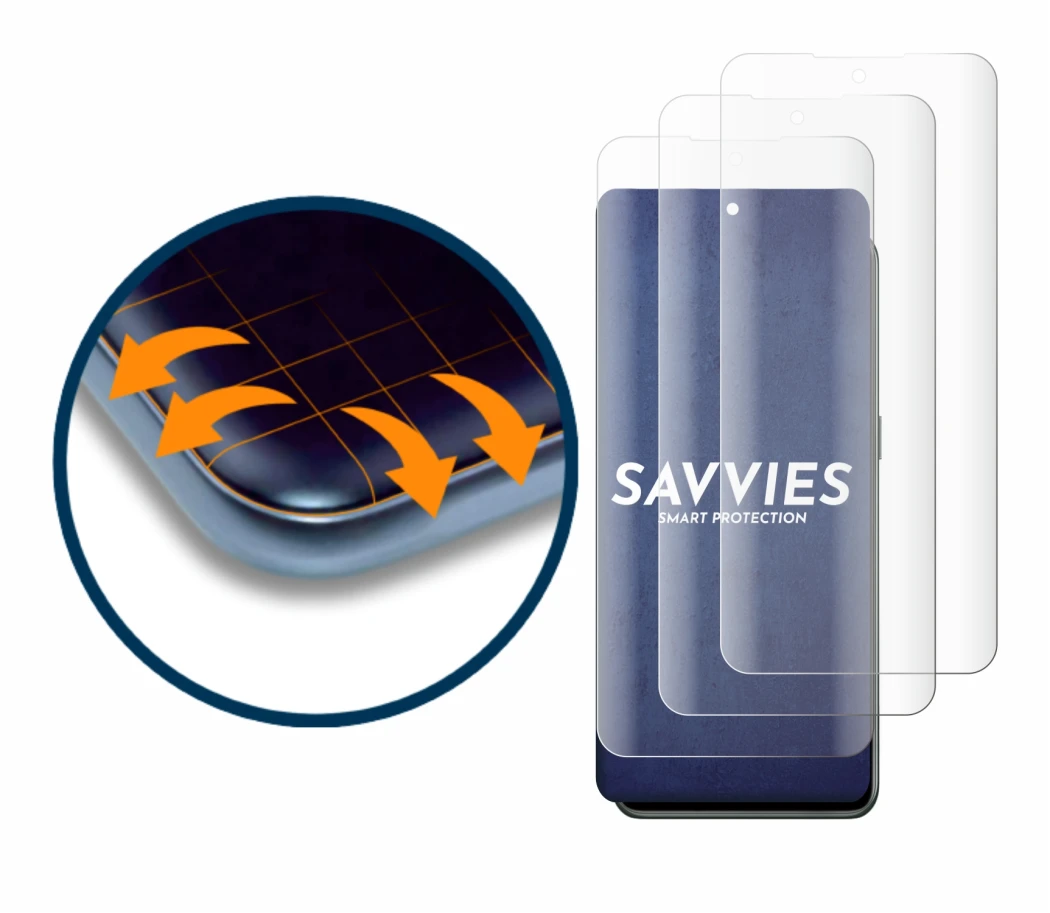 Image de l'appareil OnePlus 10T 5G avec une grande variété de protections d'écran.