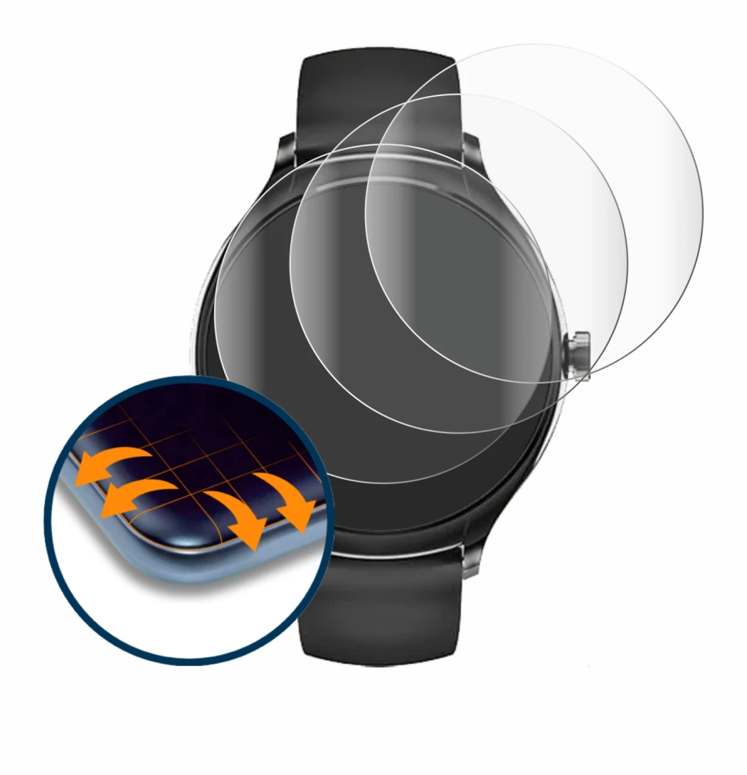 Image de l'appareil Pireware Harmony 4 avec une grande variété de protections d'écran.