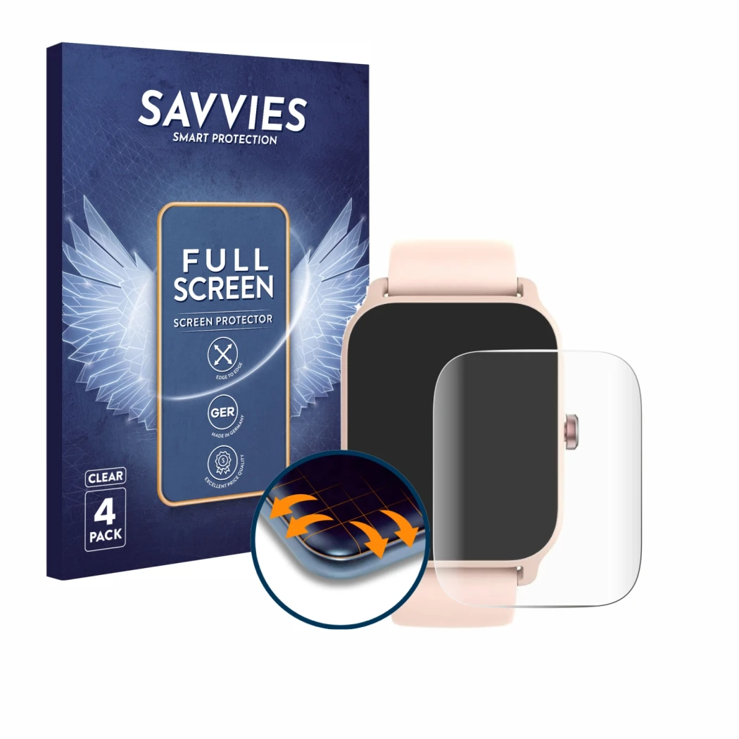 Face avant d’un emballage produit avec le logo de la marque Savvies. À côté, l’appareil IFMDA IDW13 1.8