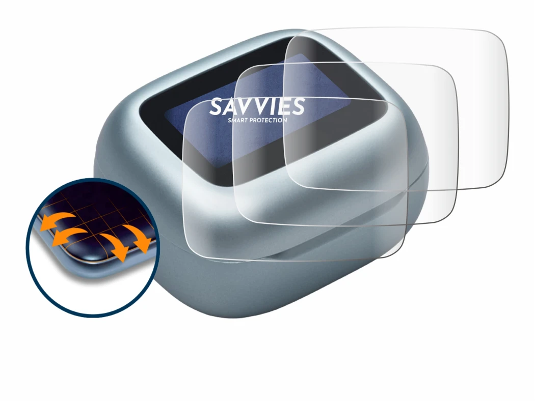 Image de l'appareil JBL Live Flex 3 avec une grande variété de protections d'écran.