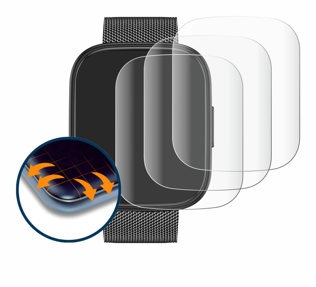 Image de l'appareil Levowatch Doitx 3 avec une grande variété de protections d'écran.