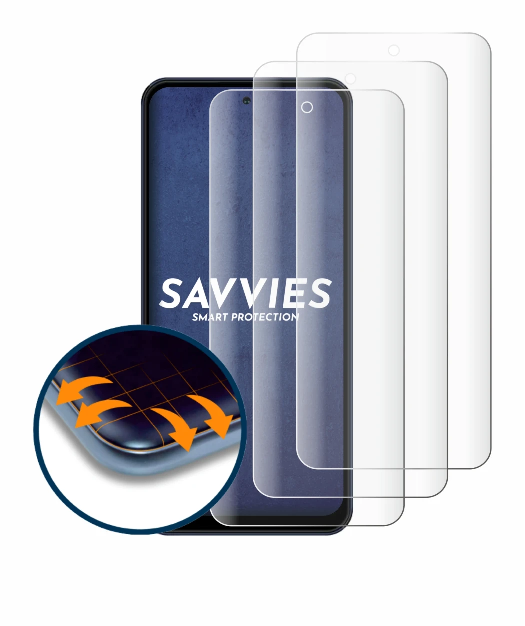 Image de l'appareil Acer Acerone Liquid S262F5 avec une grande variété de protections d'écran.