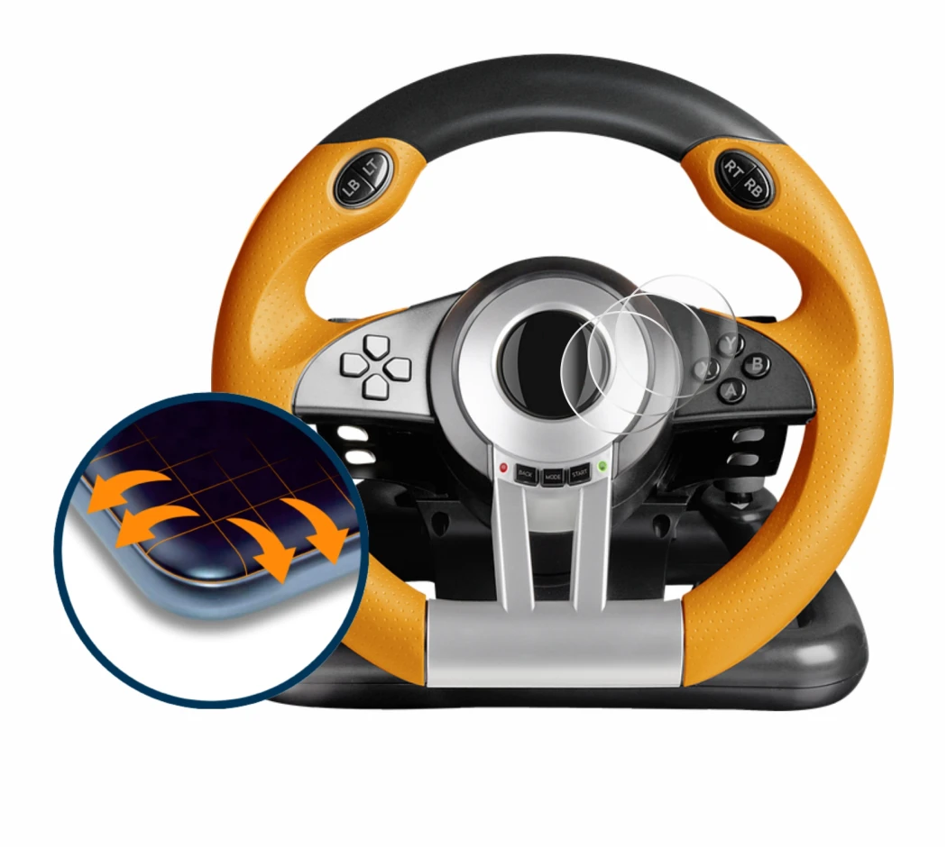 Image de l'appareil Speedlink Drift O.Z Volant de course avec une grande variété de protections d'écran.