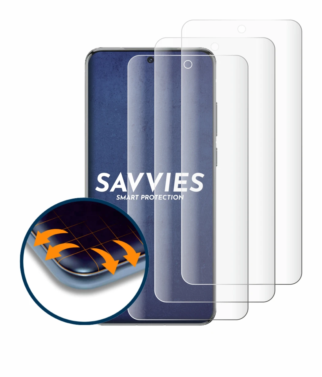 Image de l'appareil Vivo X200T avec une grande variété de protections d'écran.