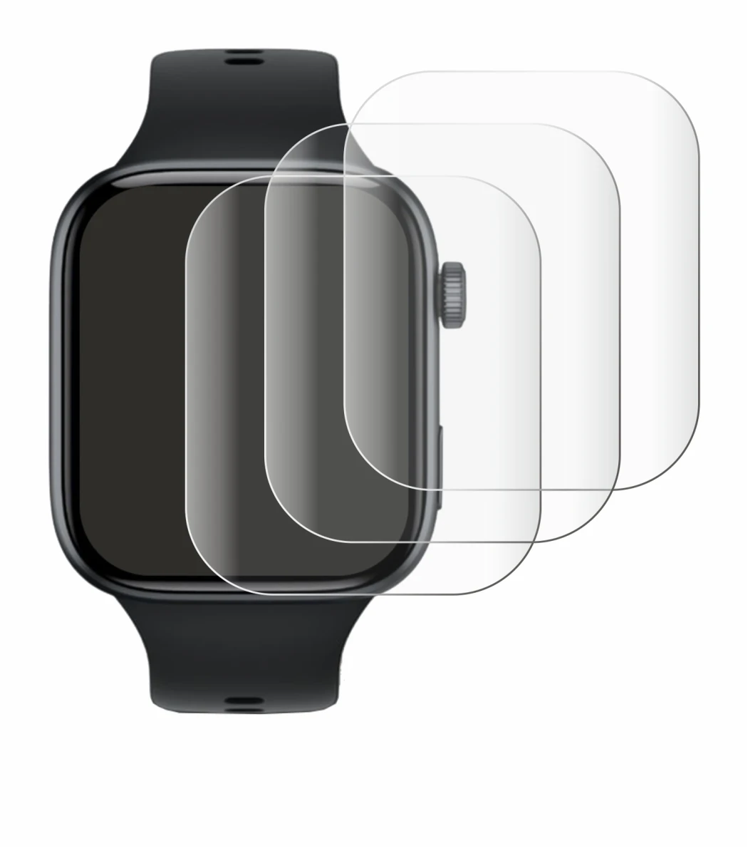 Image de l'appareil Honor Watch X5i avec une grande variété de protections d'écran.