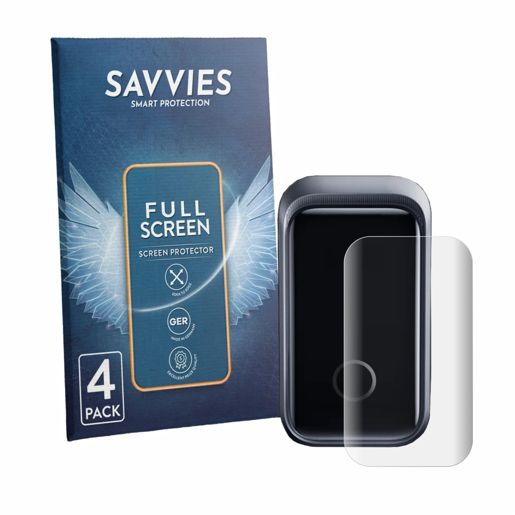 Face avant d’un emballage produit avec le logo de la marque Savvies. À côté, l’appareil Anker Prime A2687 160W est représenté 