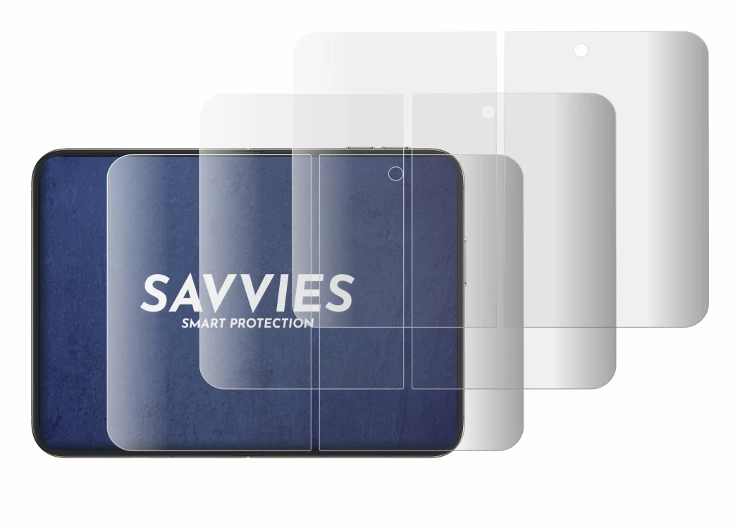 Image de l'appareil Apple iPhone Duo (Affichage interne) avec une grande variété de protections d'écran.