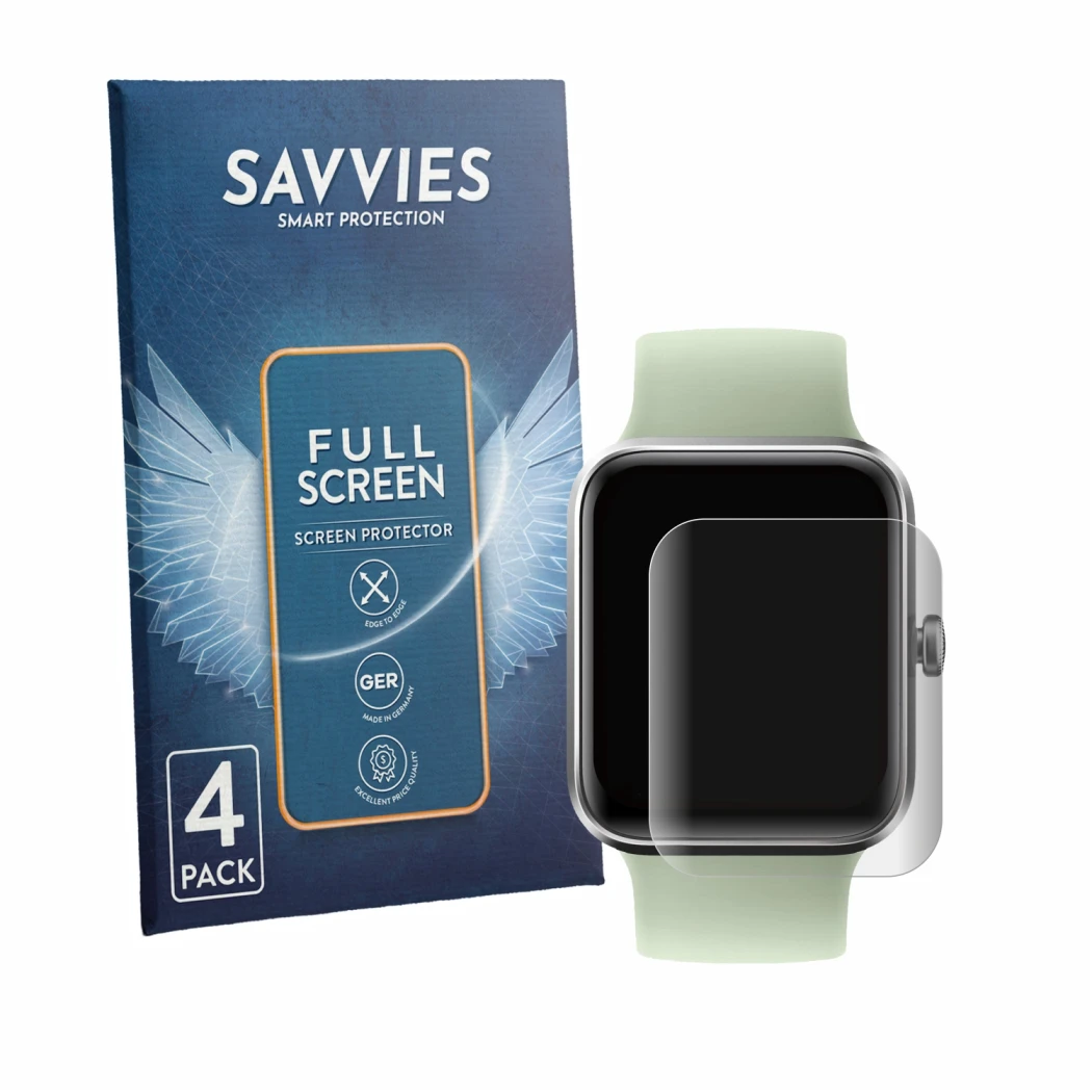 Face avant d’un emballage produit avec le logo de la marque Savvies. À côté, l’appareil Decathlon CW 500 S est représenté avec